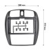 Переходная рамка Mazda 323 2002-2008 (7322) 9"