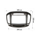 Переходная рамка Opel Insignia 2013-2018 Buick Regal 2013-2018 (6388) 9" Black