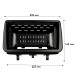 Переходная рамка Opel Meriva B 2009-2014 (4592) 9"
