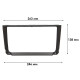 Переходная рамка Seat Ibiza 2017-2020 (6859) 9"