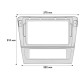 Переходная рамка Skoda SuperB 2001-2008 (7589) 9"