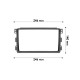 Переходная рамка Smart ForTwo 2007-2010 (7079) 9"
