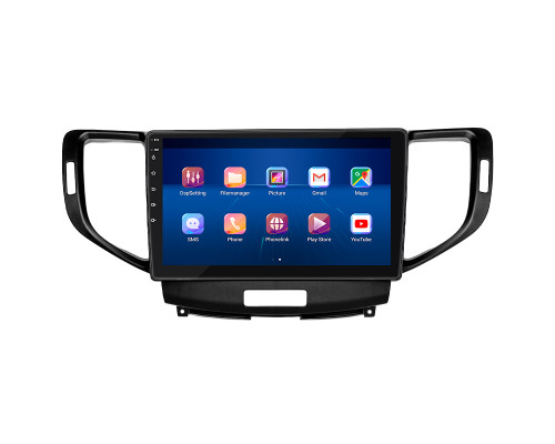 Штатная магнитола Lesko для Acura TSX II 2008-2014 экран 9" 2/32Gb 4G Wi-Fi GPS Top