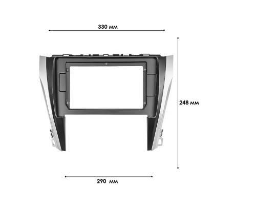 Переходная рамка Toyota Camry 2015-2018 (6237) 10.1"