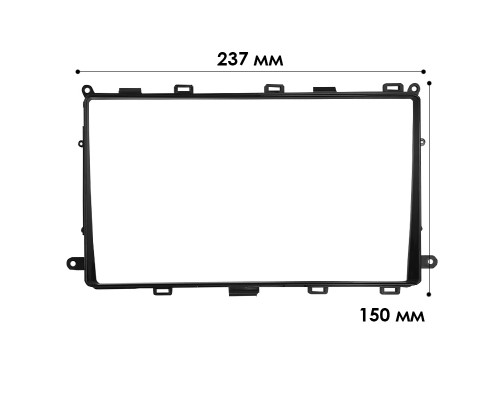 Переходная рамка Toyota Corolla 2016-2019 (2762) 9"