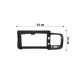 Переходная рамка Volvo S60 2013-2018 (3598) 9"