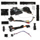 Штатный комплект переходная рамка с проводкой Audi Q7 4L 2006-2010 (1234-328) 9" + canbus