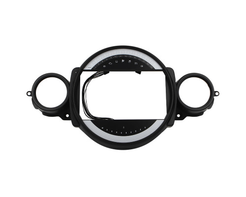 Штатный комплект переходная рамка BMW Mini 2007-2015 (1234-320) 9" + адаптер питания