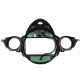 Штатный комплект переходная рамка BMW Mini 2007-2015 (1234-320) 9" + адаптер питания
