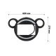 Штатный комплект переходная рамка BMW Mini 2010-2016 (1234-321) 9" + адаптер питания