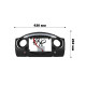 Штатный комплект переходная рамка BMW Mini Hatch R50 2000-2006 + адаптер питания (1234-FST) 9"