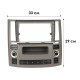 Переходной штатный комплект с проводкой Infiniti FX35 FX45 2007-2009 9" (1234-305) + canbus