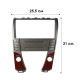 Переходной штатный комплект с проводкой Lexus ES 350 2006-2012 9" (1234-281) + canbus