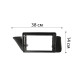 Переходной штатный комплект с проводкой Lexus ES ES200 ES250 ES300h ES350 XV60 VI 2012-2018 9" (1234-283)+ canbus