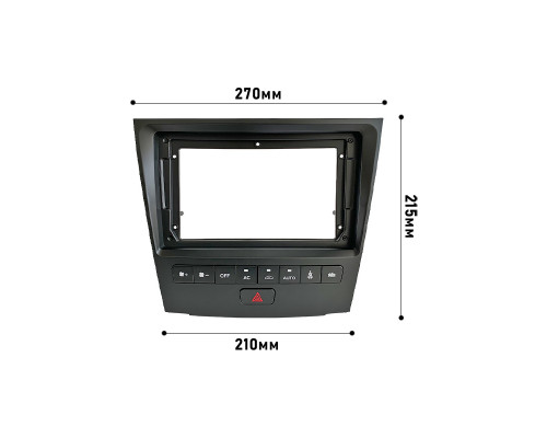 Переходной штатный комплект с проводкой Lexus GS300 S190 GS350 GS400 GS430 GS450h GS460 2004-2011 (1234-282) 9" + canbus