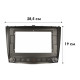Переходной штатный комплект с проводкой Lexus IS250 XE20 2006-2012 10.1" (1234-286) + canbus
