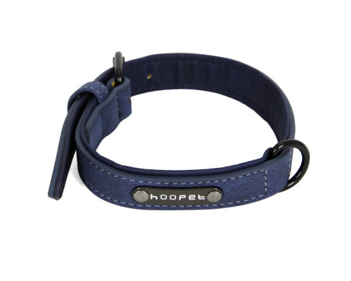 Ошейник двухслойный для собак Hoopet W033 Blue L