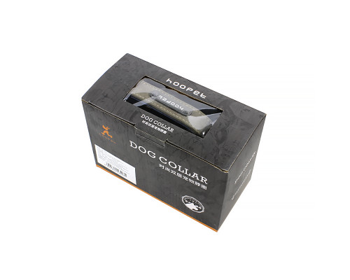 Ошейник двухслойный для собак Hoopet W033 Grey S