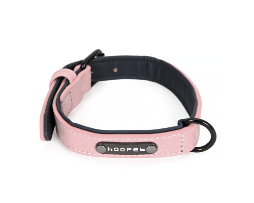 Ошейник двухслойный для собак Hoopet W033 Pink XL