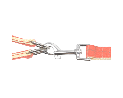 Шлея для собак с поводком Pipitao 165510 Cage Peach 1*120 cm