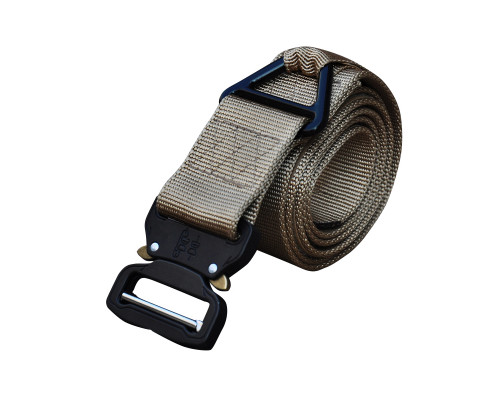 Ремень тактический нейлоновый Han-Wild с пряжкой Cobra 3,8 см Khaki
