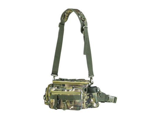 Сумка для рыболовных снастей LEO 28012 Camouflage CP 34*17*16 см