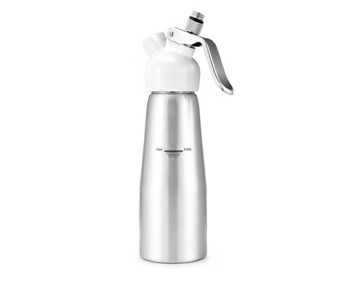 Сифон для взбивания сливок Ecocoffeetools NP500 нержавеющая сталь кремер 500 мл Silver