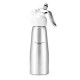Сифон для взбивания сливок Ecocoffeetools NP500 нержавеющая сталь кремер 500 мл Silver