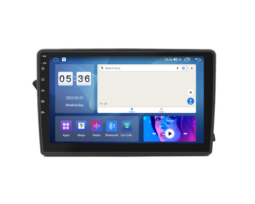 Штатная магнитола Lesko для Audi A4 allroad IV (B8) Рестайлинг 2011-2016 экран 9" 4/64Gb CarPlay 4G Wi-Fi GPS Prime