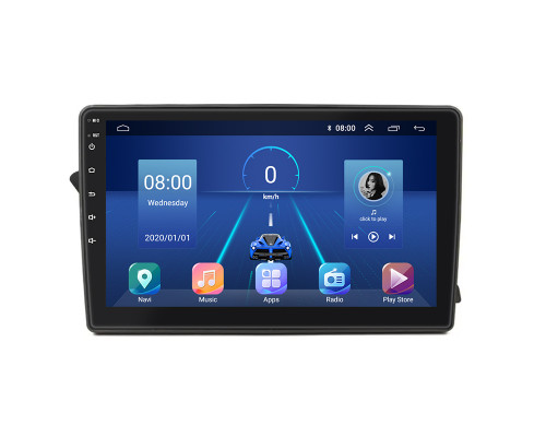 Штатная магнитола Lesko для Audi A4 allroad IV (B8) Рестайлинг 2011-2016 экран 9" 2/32Gb 4G Wi-Fi GPS Top