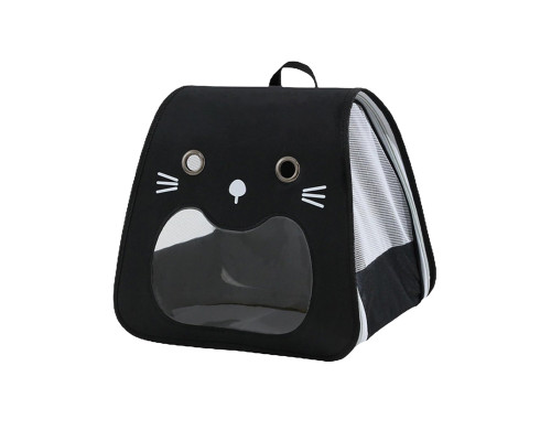 Рюкзак-переноска для животных кошек и собак Taotaopets 247723 Black