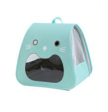 Рюкзак-переноска для животных кошек и собак Taotaopets 247723 Turquoise