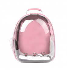 Рюкзак-переноска для кошек Taotaopets 252203 Panoramic 35*25*42cm Pink